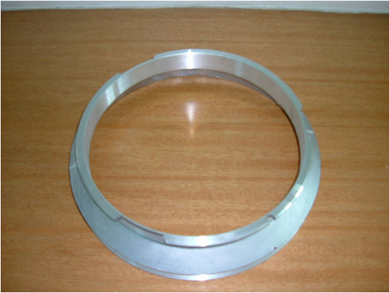 Printing Machine Spares Rotary Screen End Ring / Rotary Endring Aluminum