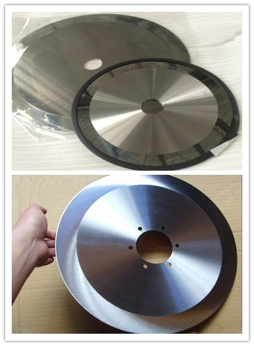Cloth Cutting Blades Steel , Solid Carbide Tipped Machine Rotary Circular Knives