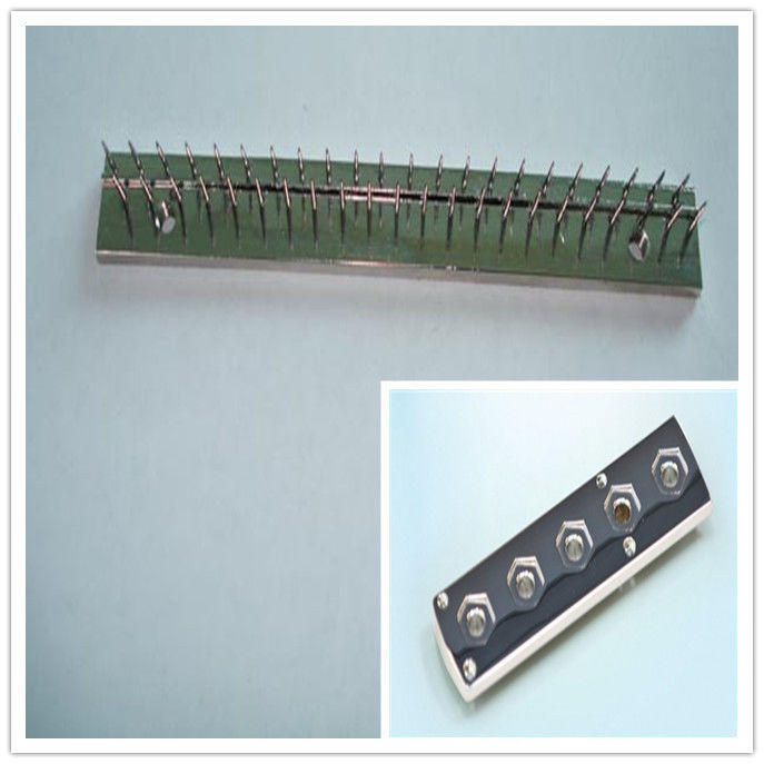 Stenter Steel Needle Plate For Textile Finishing Machinery 60mm Pin Plate